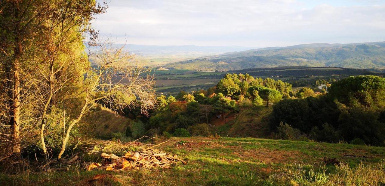 Piccola Casa Toscana Con Giardino Con Vista Mozzafiato Podere Cordicella المظهر الخارجي الصورة